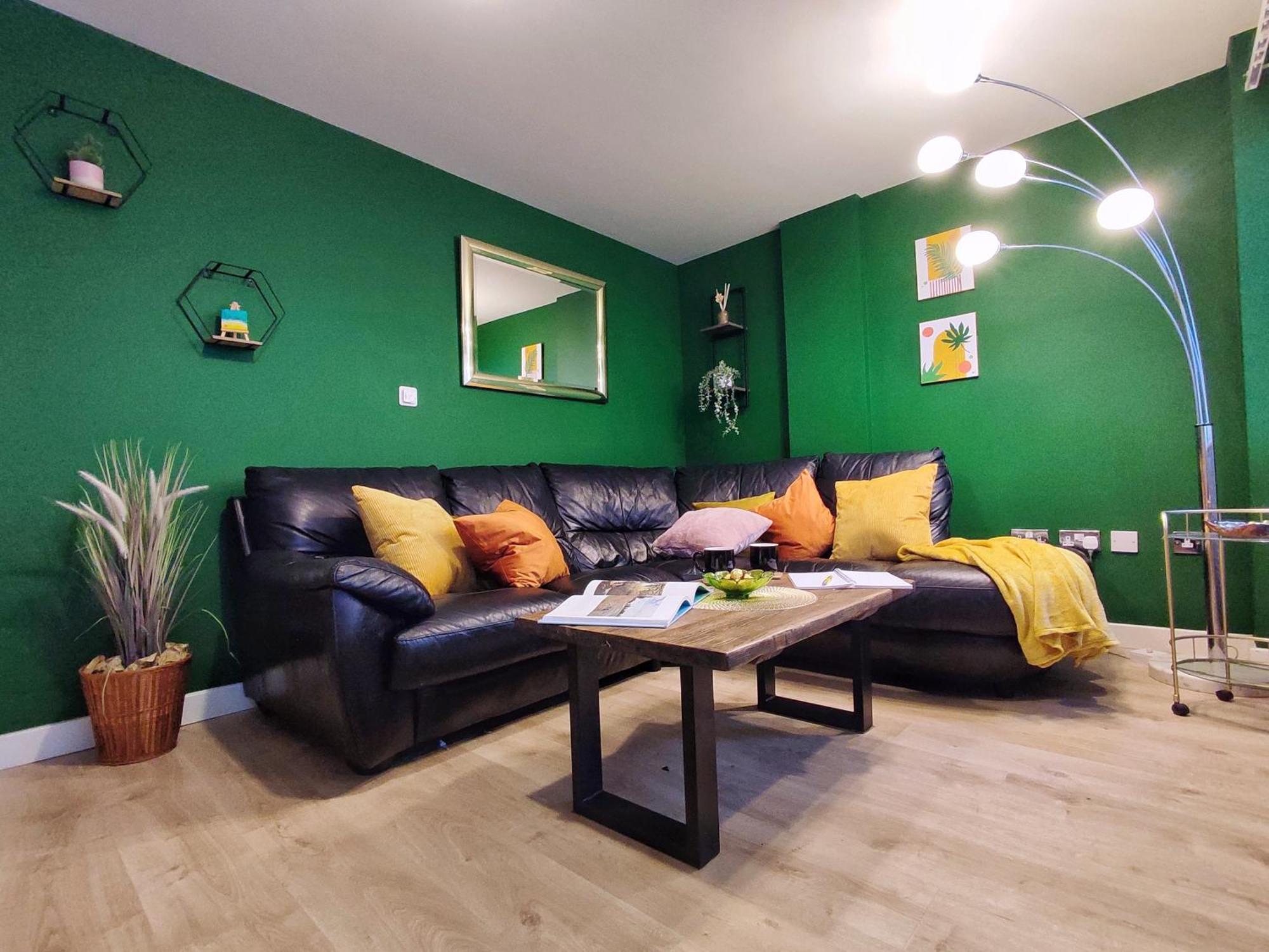 Duplex Apartment In Leeds With King Size Bed - Long Stay Rates Available Luaran gambar