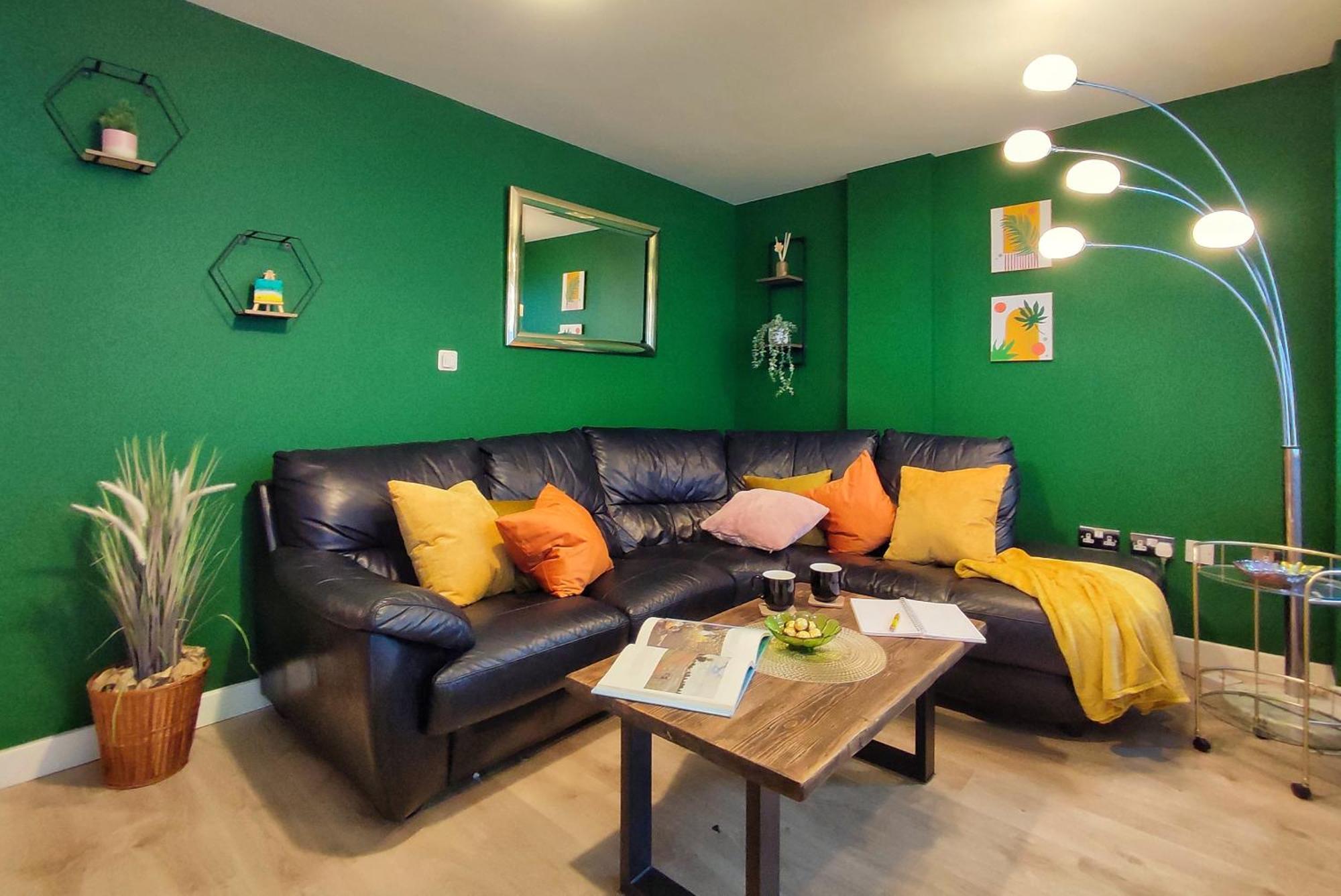Duplex Apartment In Leeds With King Size Bed - Long Stay Rates Available Luaran gambar