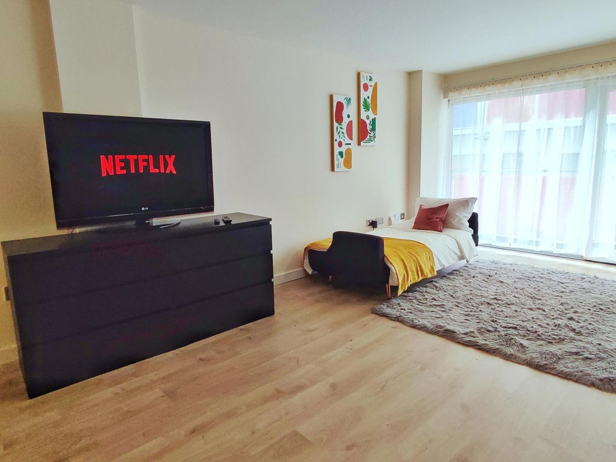 Duplex Apartment In Leeds With King Size Bed - Long Stay Rates Available Luaran gambar