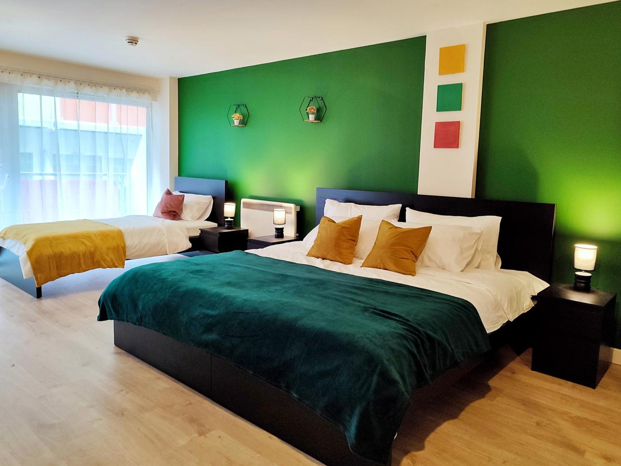 Duplex Apartment In Leeds With King Size Bed - Long Stay Rates Available Luaran gambar